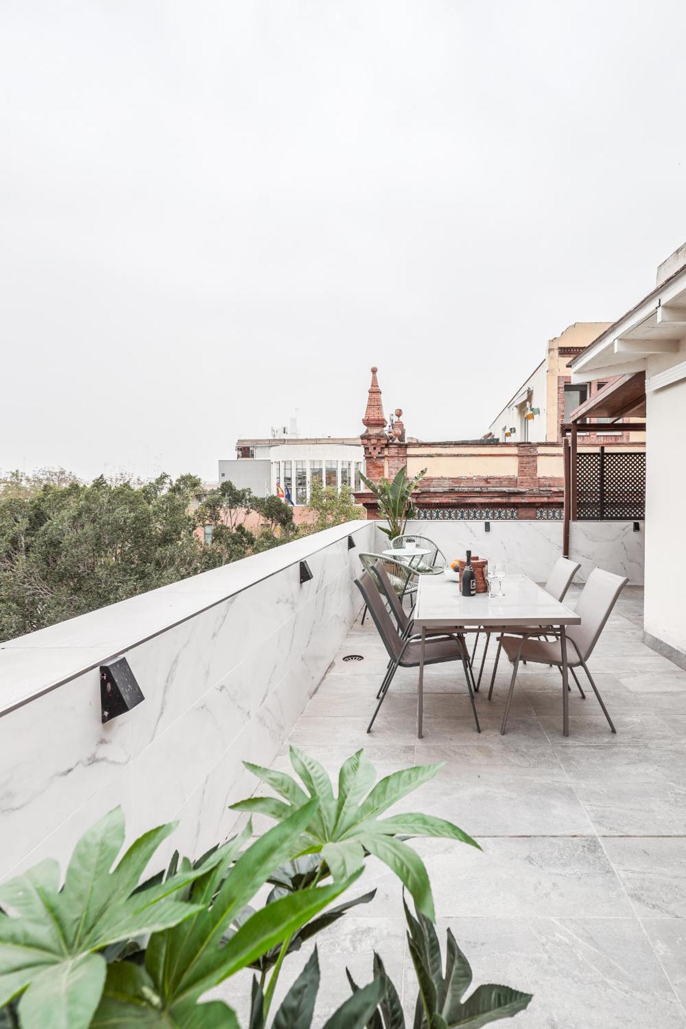 Ferienwohnung Fantastico Atico 2 Hab Y Gran Terraza Privada Sevilla Exterior foto